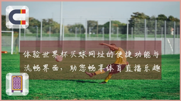体验世界杯买球网址的便捷功能与流畅界面，助您畅享体育直播乐趣